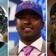 Michael Vick (Brian Cleary/Getty Images); E.J. Manuel (Al Bello/Getty); Robert Griffin III (Patrick McDermott/Getty)